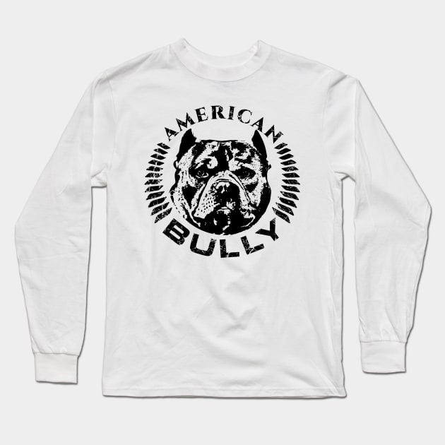 American Bully Long Sleeve T-Shirt by Nartissima